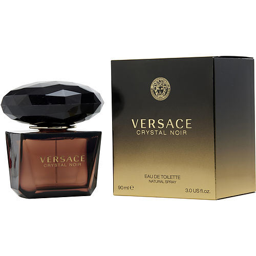 VERSACE CRYSTAL NOIR EDT Spray 3oz (New Packaging) by Gianni Versace - iFragrance Shop