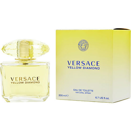 VERSACE YELLOW DIAMOND EDT Spray 6.7oz (New Packaging) by Gianni Versace - iFragrance Shop