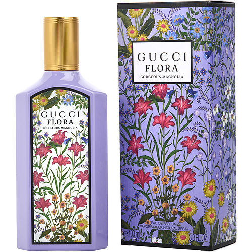 Gucci Flora Gorgeous Magnolia by Gucci Eau De Parfum Spray 3.3 oz - iFragrance Shop