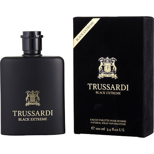 TRUSSARDI BLACK EXTREME EDT Spray 3.4oz by Trussardi - Bold & Masculine - iFragrance Shop