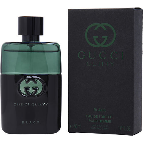 Gucci Guilty Black Pour Homme by Gucci EDT Spray 1.6 oz (New Packaging) - iFragrance Shop