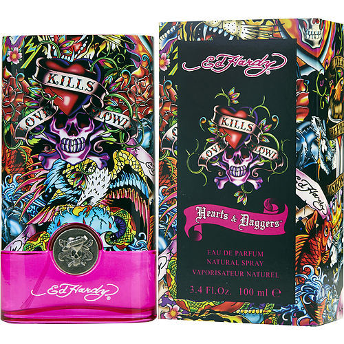 ED HARDY Hearts & Daggers by Christian Audigier Eau de Parfum Spray 3.4 oz - iFragrance Shop
