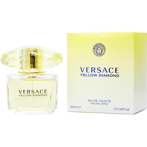 VERSACE YELLOW DIAMOND EDT Spray 3oz (New Packaging) by Gianni Versace - iFragrance Shop