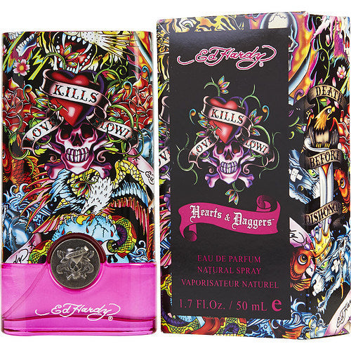 ED HARDY Hearts & Daggers by Christian Audigier Eau de Parfum Spray 1.7 oz - iFragrance Shop