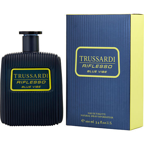 Trussardi Riflesso Blue Vibe Eau De Toilette Spray 3.4 OZ | Fresh & Vibrant Scent | iFragrance Shop