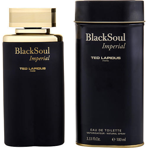 BLACK SOUL IMPERIAL by Ted Lapidus EDT Spray 3.3oz - Bold & Sophisticated - iFragrance Shop