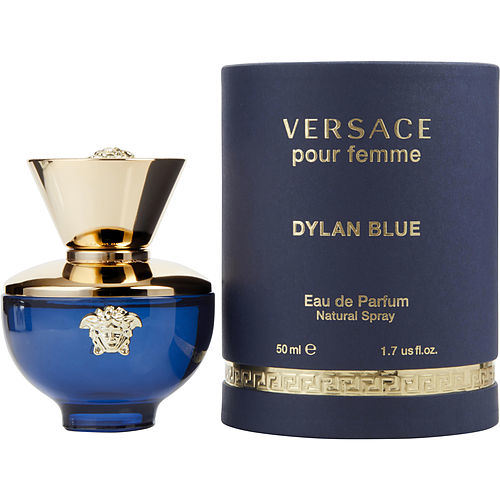 Versace Dylan Blue Eau De Parfum Spray 1.7 OZ | Bold & Masculine Scent | iFragrance Shop