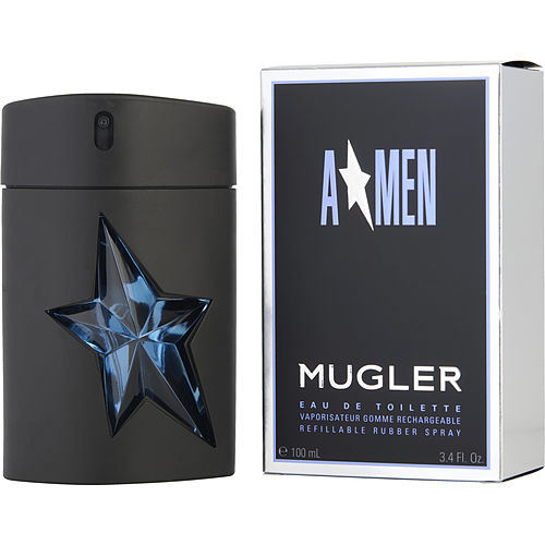 ANGEL by Thierry Mugler EDT Spray Rubber Bottle Refillable 3.4 OZ - iFragrance Shop