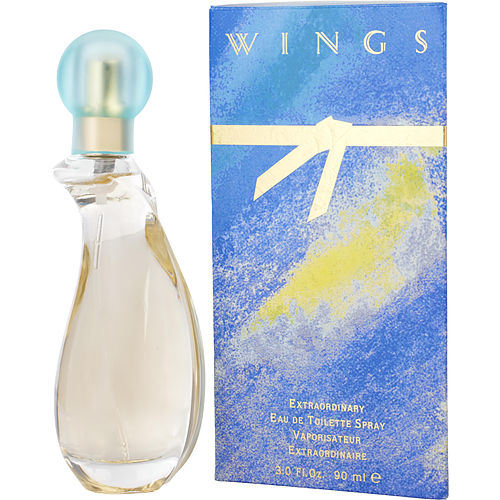 Wings by Giorgio Beverly Hills Eau De Toilette Spray 3 OZ | Fresh & Timeless Scent | iFragrance Shop