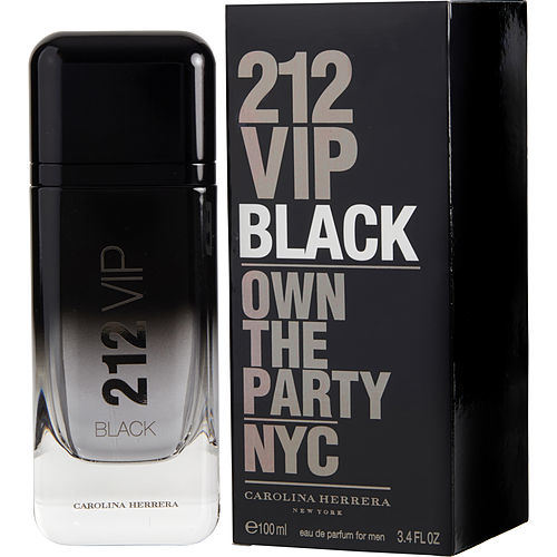 212 VIP BLACK by Carolina Herrera Eau de Parfum Spray 3.4 Oz - iFragrance Shop