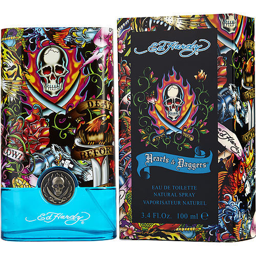 ED HARDY Hearts & Daggers by Christian Audigier EDT Spray 3.4 oz - iFragrance Shop
