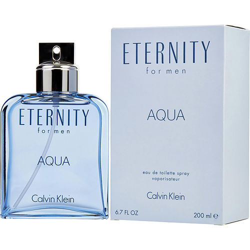 ETERNITY AQUA by Calvin Klein EDT Spray 6.7 oz - iFragrance Shop