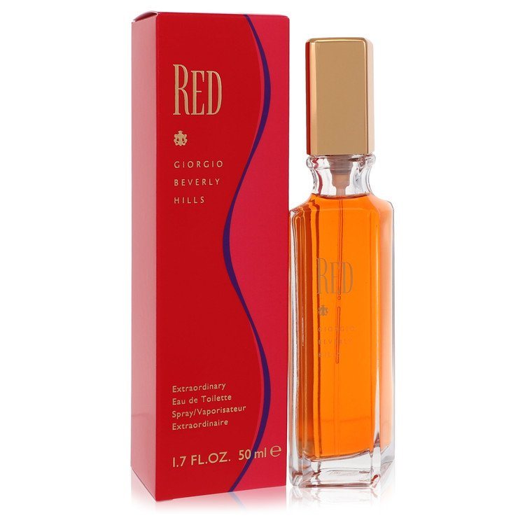 Red by Giorgio Beverly Hills Eau De Toilette Spray 1.7 OZ | Bold & Sophisticated Scent | iFragrance Shop
