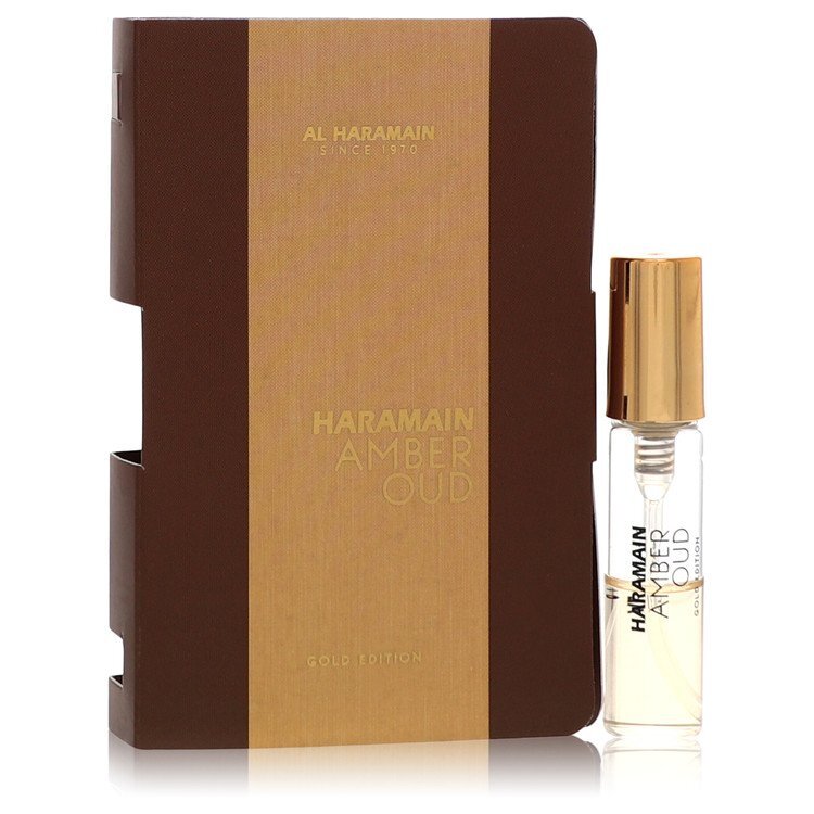 Al Haramain Amber Oud Gold Edition by Al Haramain Vial (sample) 0.5 oz (Women)