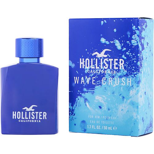 Hollister Wave Crush by Hollister EDT Spray 1.7 Oz | Fresh & Energetic Fragrance for Him