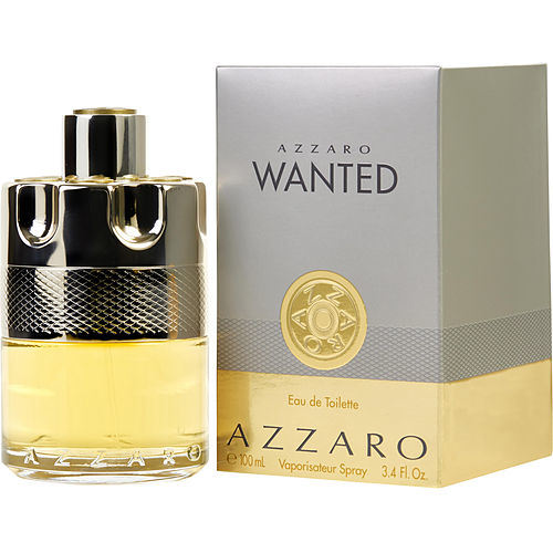 Azzaro Wanted Eau De Toilette Spray 3.4 OZ | Bold & Adventurous Fragrance | iFragrance Shop