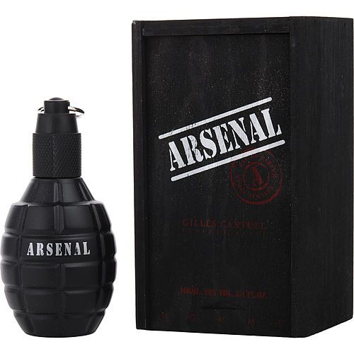 ARSENAL BLACK by Gilles Cantuel Eau De Parfum Spray 3.4 Oz | iFragrance Shop