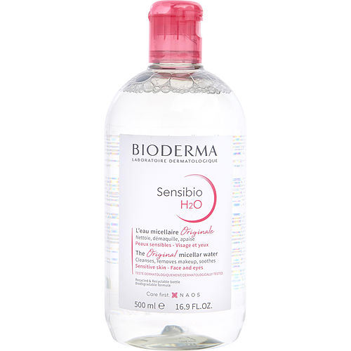 Bioderma Sensibio H2O Micelle Solution 500ml/16.7oz (For Sensitive Skin) - iFragrance Shop