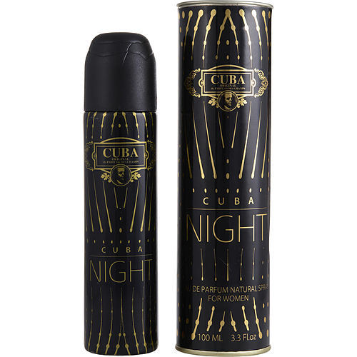 CUBA Night by Cuba Eau De Parfum Spray 3.3 oz - iFragrance Shop