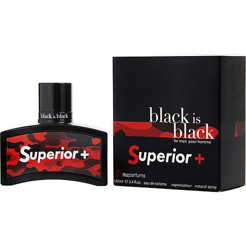 BLACK IS BLACK Superior by Nuparfums EDT Spray 3.4 oz - iFragrance Shop