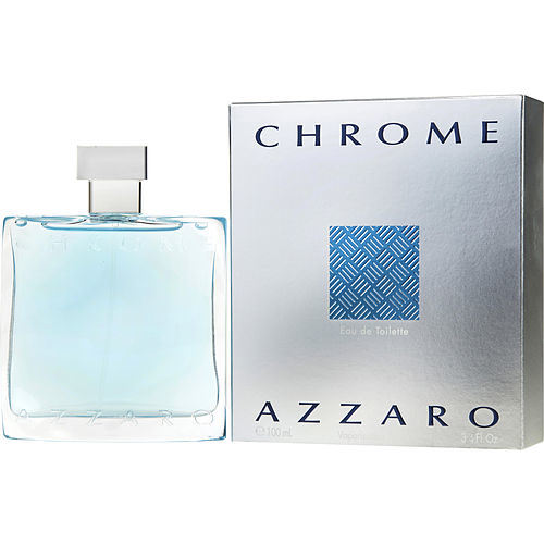 Chrome by Azzaro Eau De Toilette Spray 3.4 OZ | Fresh & Masculine Fragrance | iFragrance Shop