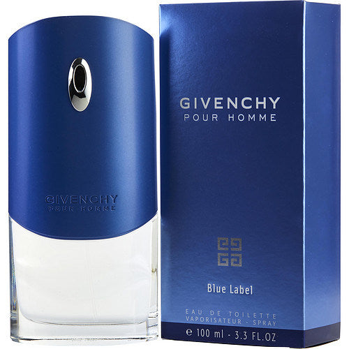 Givenchy Blue Label Eau De Toilette Spray 3.3 OZ | Fresh & Masculine Scent | iFragrance Shop