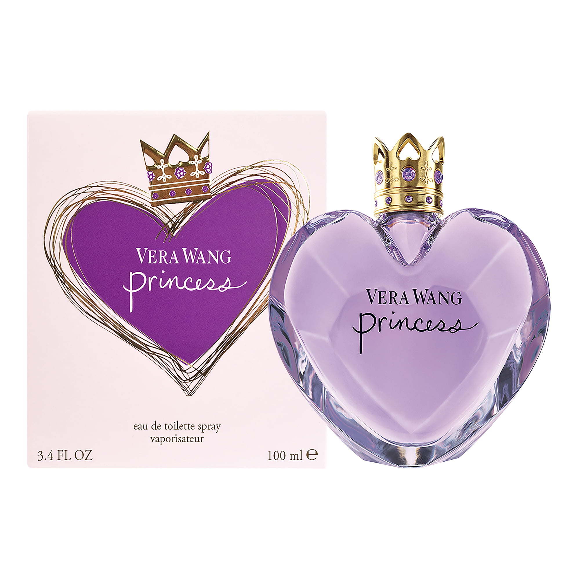 Vera Wang Princess Eau de Toilette, Perfume for Women, 3.4 oz - iFragrance Shop