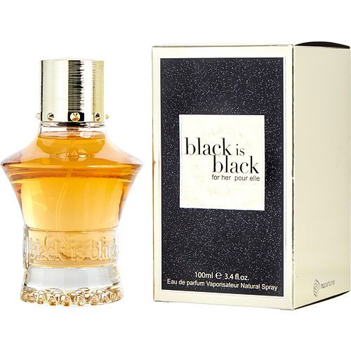 BLACK IS BLACK Pour Elle by Nuparfums Eau De Parfum Spray 3.4 oz - iFragrance Shop
