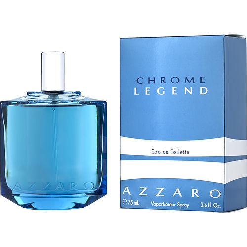 Chrome Legend by Azzaro Eau De Toilette Spray 2.6 OZ | Fresh & Bold Fragrance | iFragrance Shop