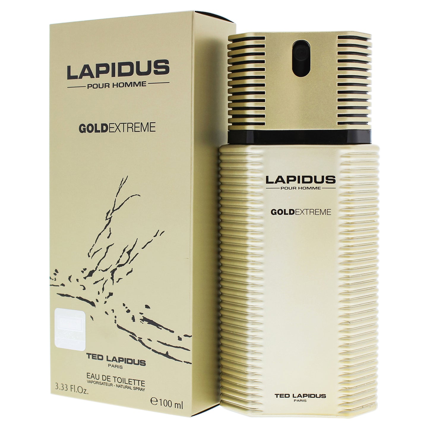 Gold Extreme by Ted Lapidus for Men - 3.4oz EDT Spray - Bold & Invigorating - iFragrance Shop