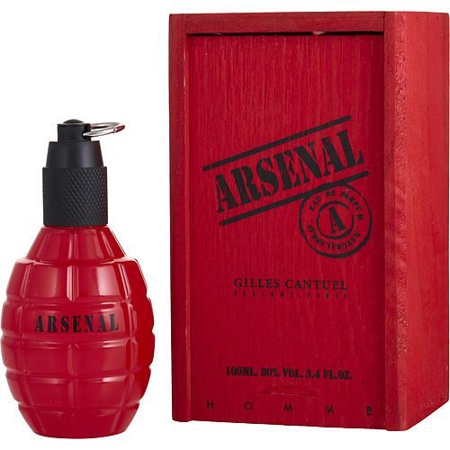 ARSENAL RED NEW by Gilles Cantuel Eau De Parfum Spray 3.4 Oz | iFragrance Shop