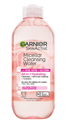 Garnier SkinActive Rose Water Micellar Cleansing Water, 13.5 fl oz - iFragrance Shop