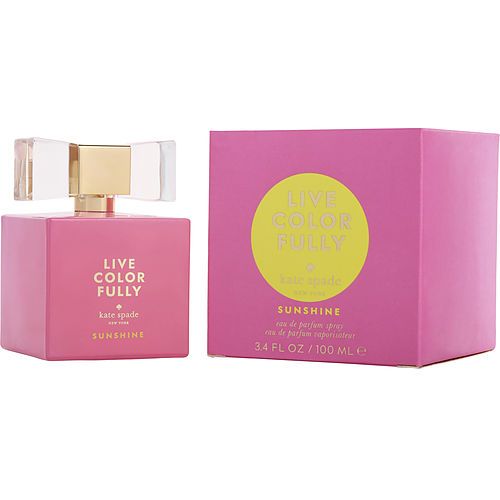 KATE SPADE LIVE COLORFULLY SUNSHINE by Kate Spade Eau De Parfum Spray 3.4 OZ (Edition 2017) *Tester - Buy at iFragrance Shop