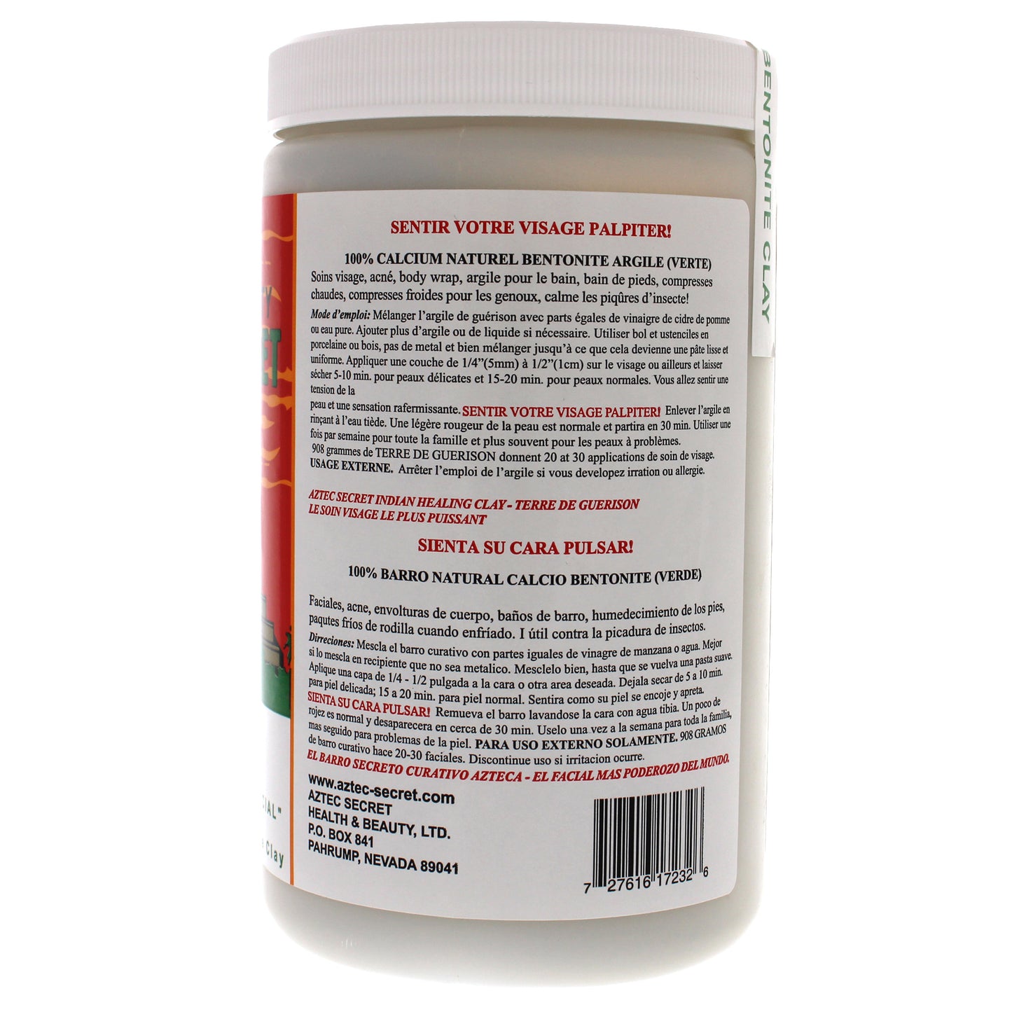 Indian Healing Clay by Aztec Secret for Unisex – 2 lb | iFragrance Shop