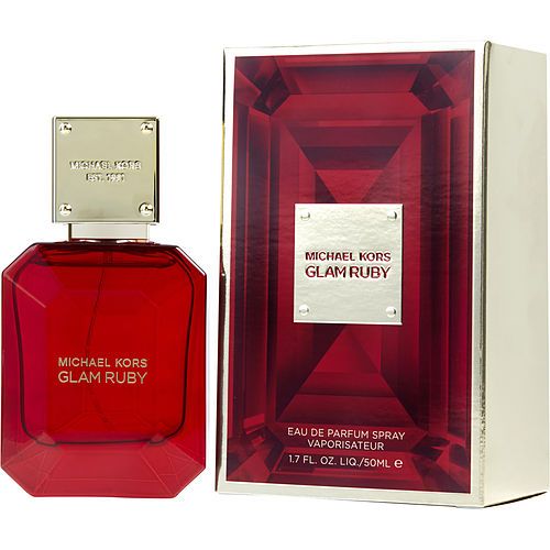 MICHAEL KORS Glam Ruby by Michael Kors Eau De Parfum Spray 1.7 oz - iFragrance Shop