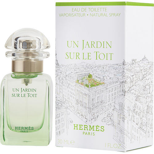 Un Jardin Sur Le Toit by Hermes EDT Spray 1 oz - iFragrance Shop